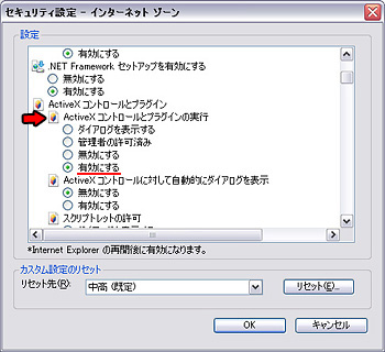 ActiveX̐ݒ3