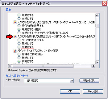 ActiveX̐ݒ4